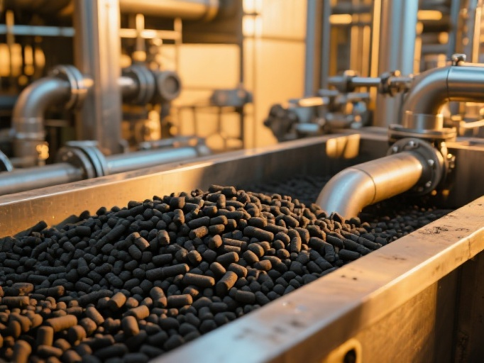 Biogas Upgrading Pelletized Carbon